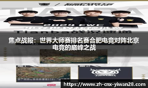 焦点战报:世界大师赛排名赛合肥电竞对阵北京电竞的巅峰之战